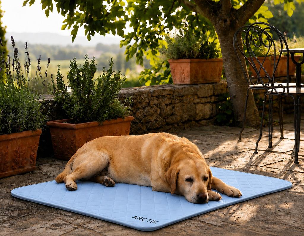 Tapis Rafraîchissant pour Chien & Chat – Fraîcheur Instantanée Sans Électricité | Arctik